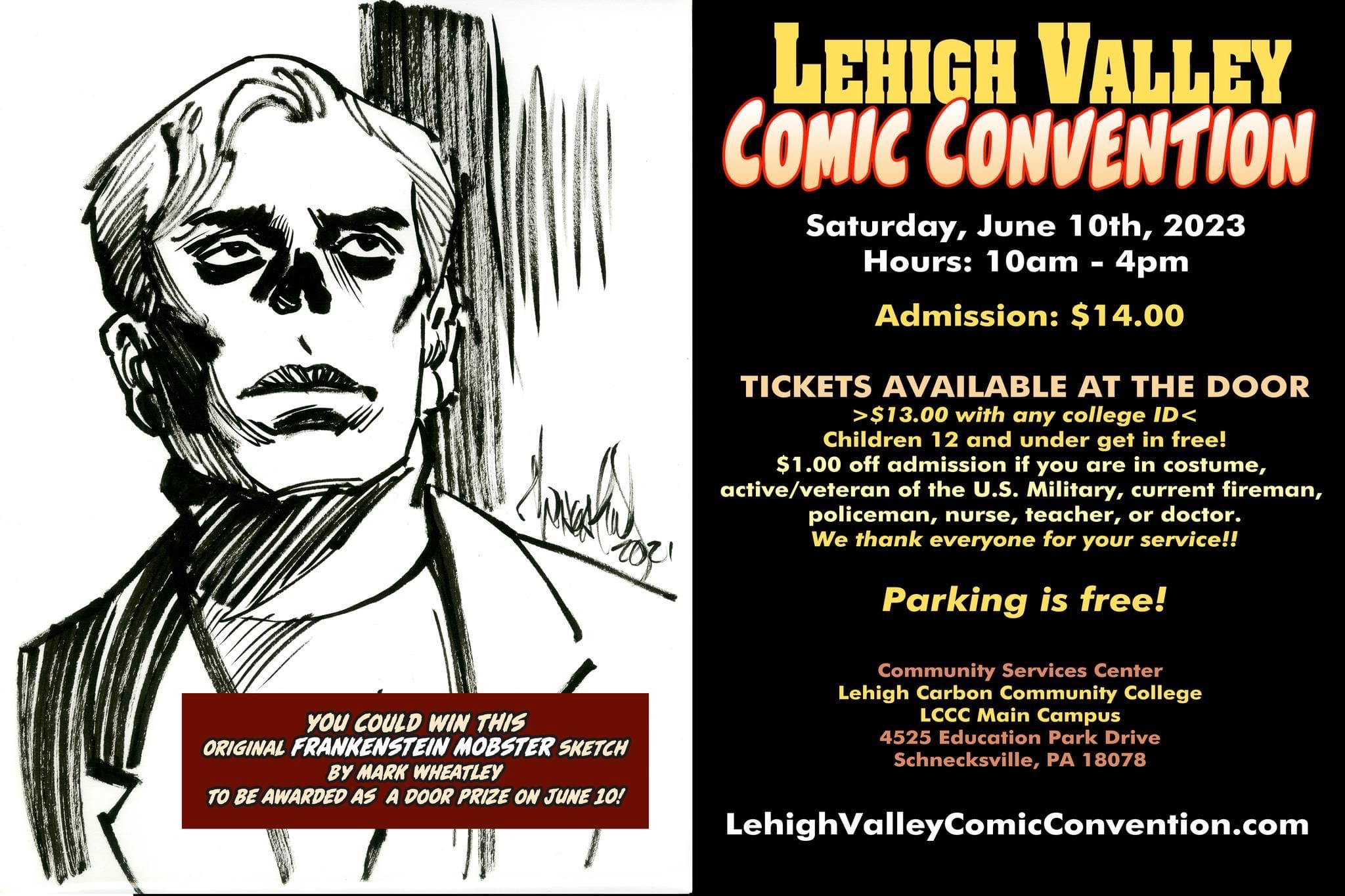 Mark Wheatley at Lehigh Valley Comic Con